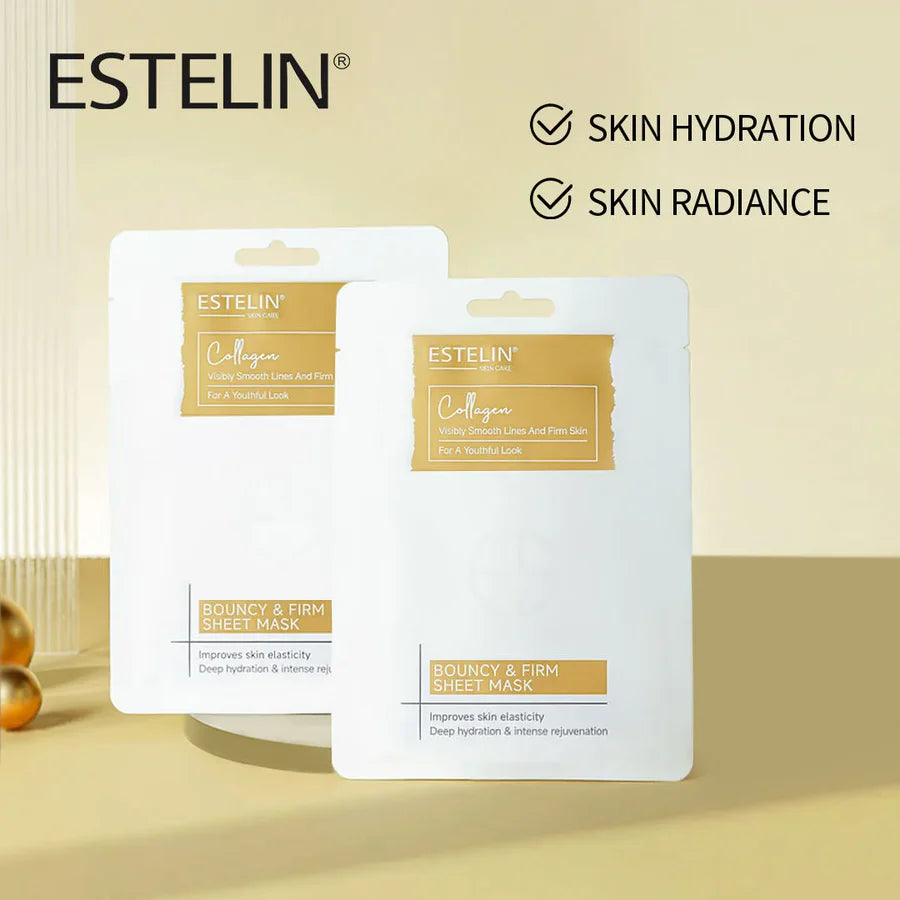 **ESTELIN ES0236 Collagen Bouncy & Firm Sheet Mask**