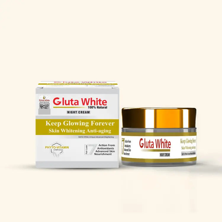 **Gluta White Extreme Whitening & Anti-Aging Night Cream**