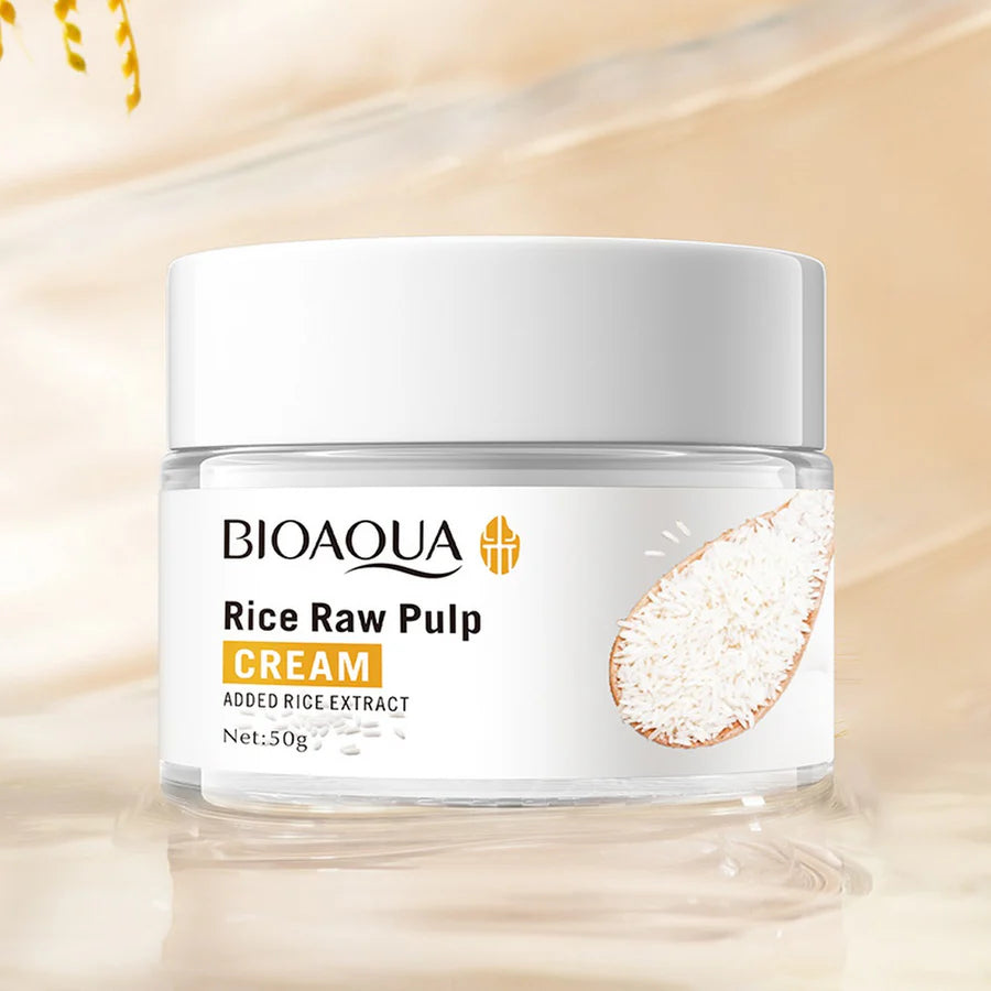 **BIOAQUA Rice Raw Pulp Glow Skincare Set (6PCS)**