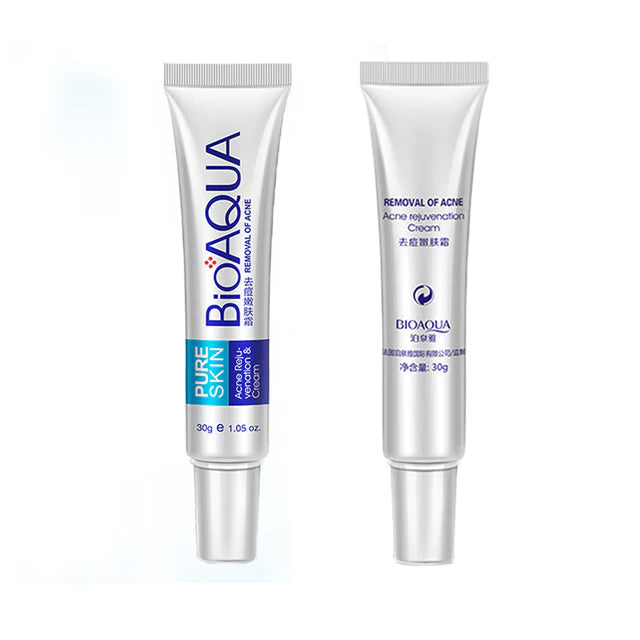 **BIOAQUA Anti-Acne Serum & Scar Cream Set (2PCS)**