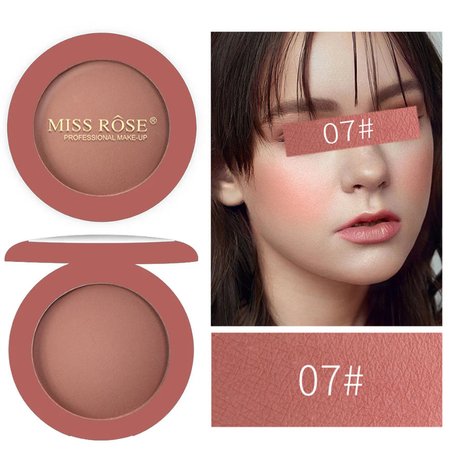 Miss Rose Matte Blush | Long Lasting Soft Matte Face Blush
