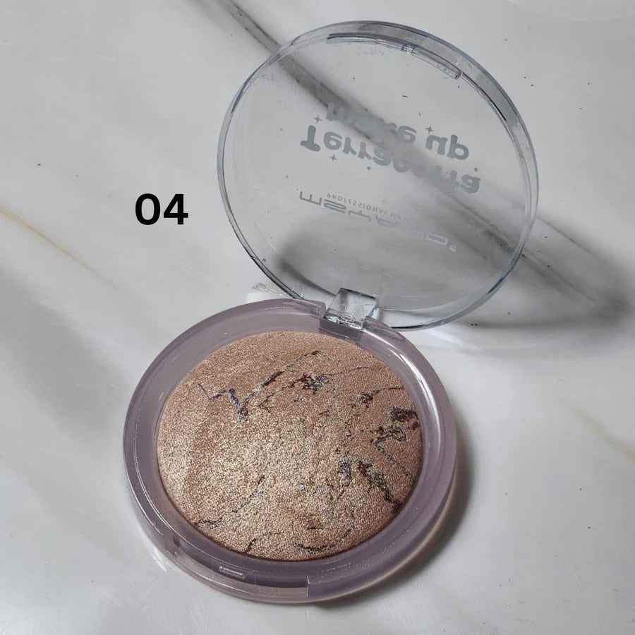 MSYAHO Terracotta Blusher & Highlighter YH6361 | Radiant Glow Compact