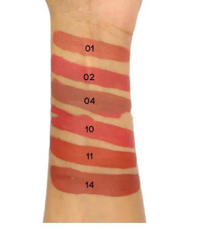 **MISS ROSE Lip Gloss Set (6PCS) 5ml**