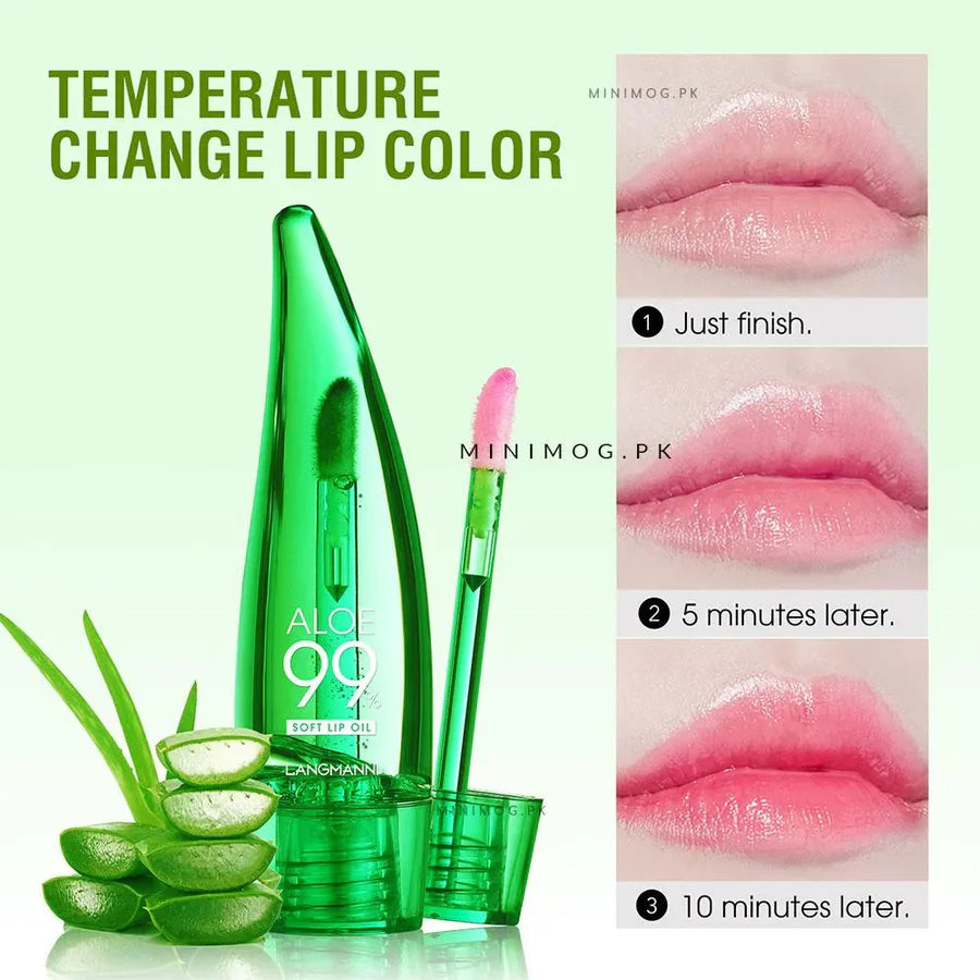 **Miss Beauty Aloe Vera Color Changing Lip Gloss**