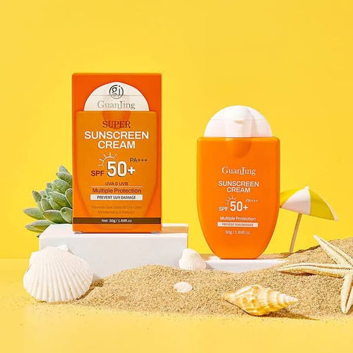 **GUANJING SPF50+ PA+++ Moisturizing Sunscreen Cream 50g**