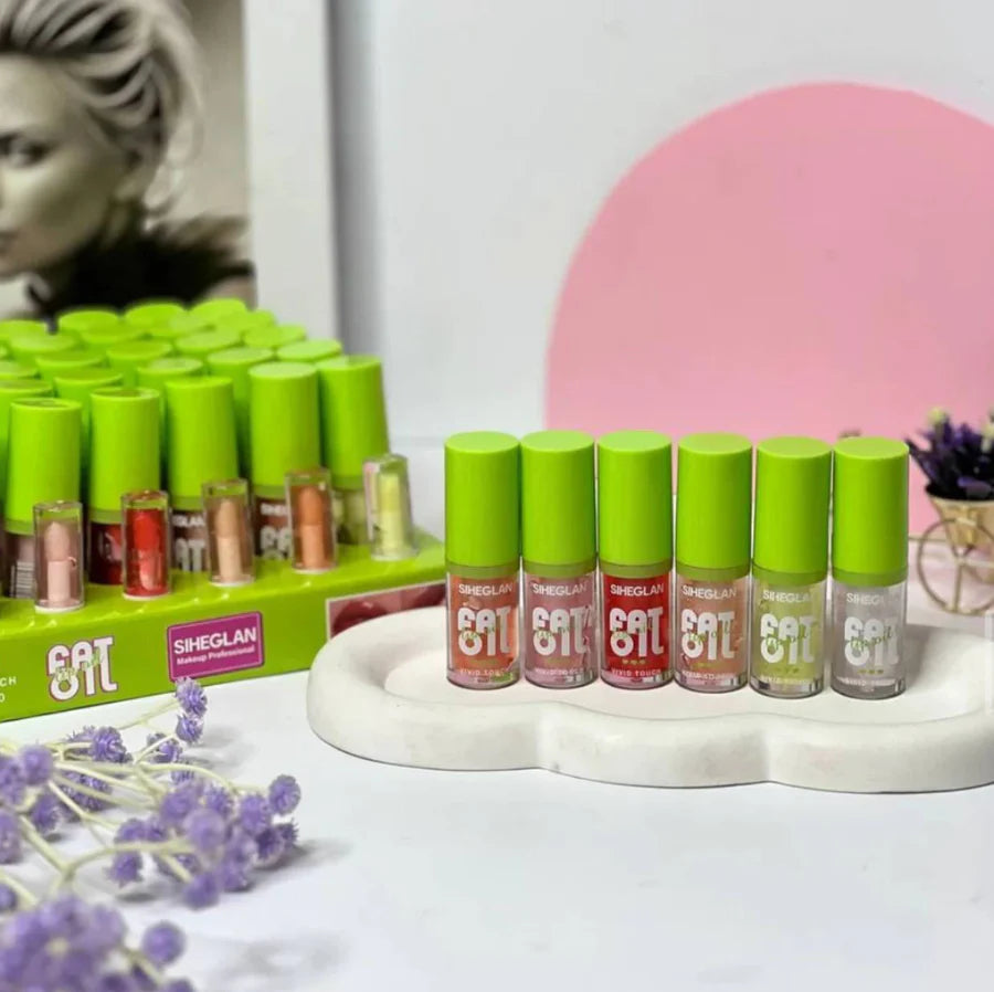 SIHEGLAN Fat Oil Tick Lip Gloss Base Makeup