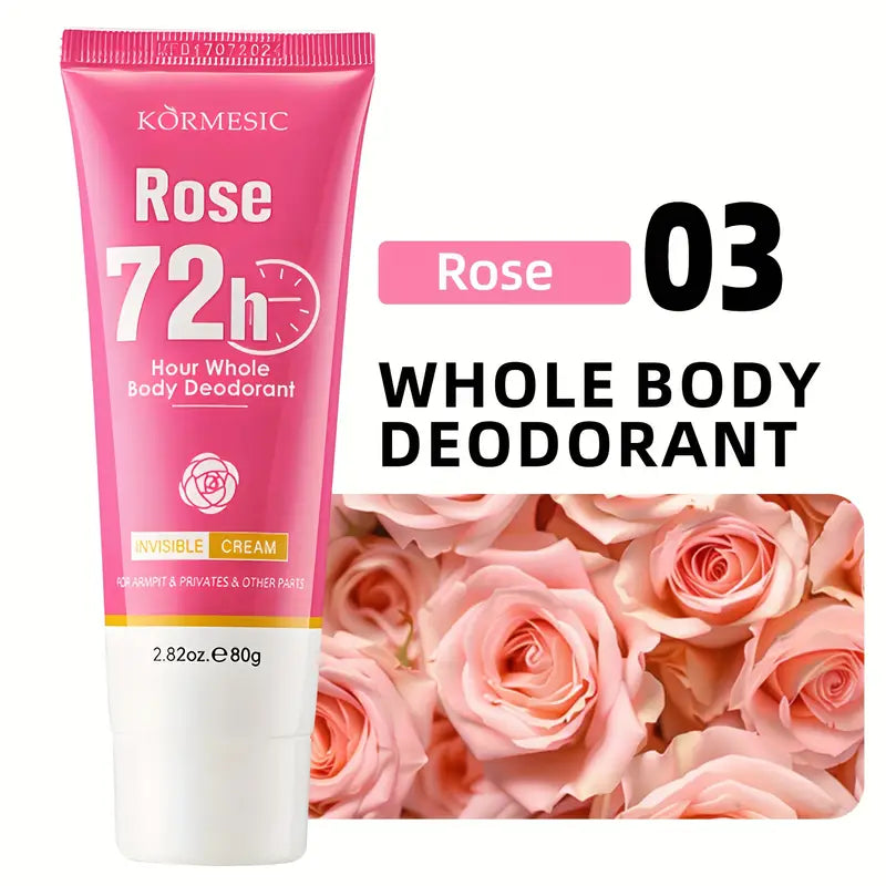 **KORMESIC Lavender & Rose Whole Body Deodorant Cream 80g**