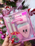 The "Kiss Lovely" Sweet Dreams Facial Beauty Brushes And Sponge Set