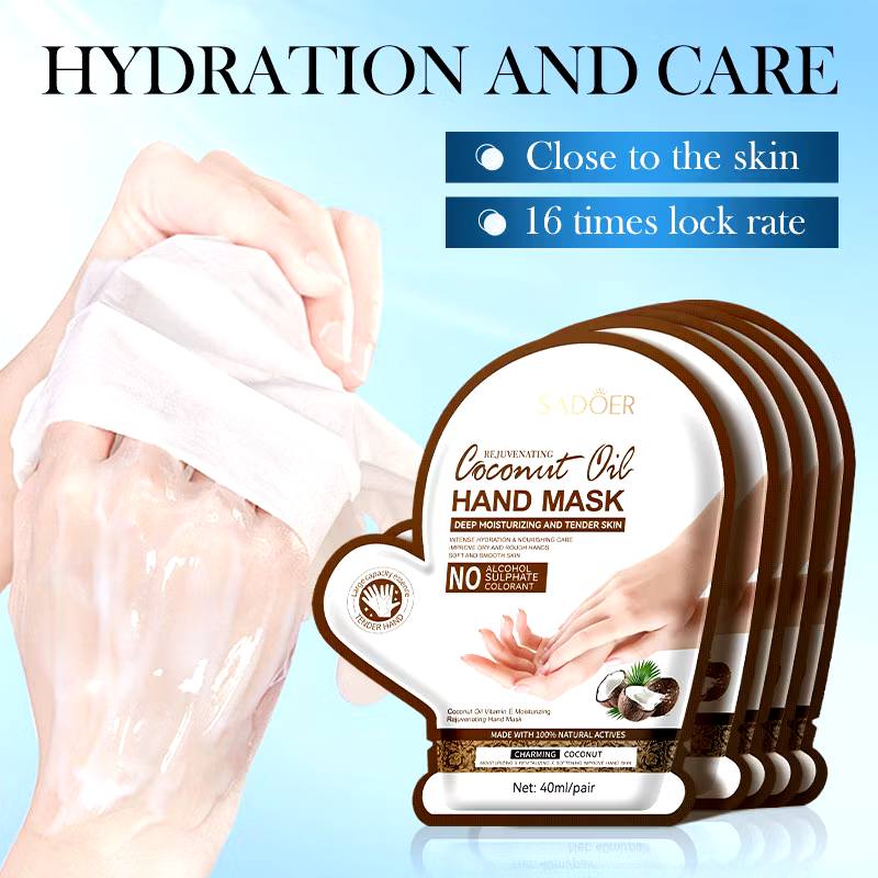 **SADOER Coconut Oil Hand & Foot Mask Set**