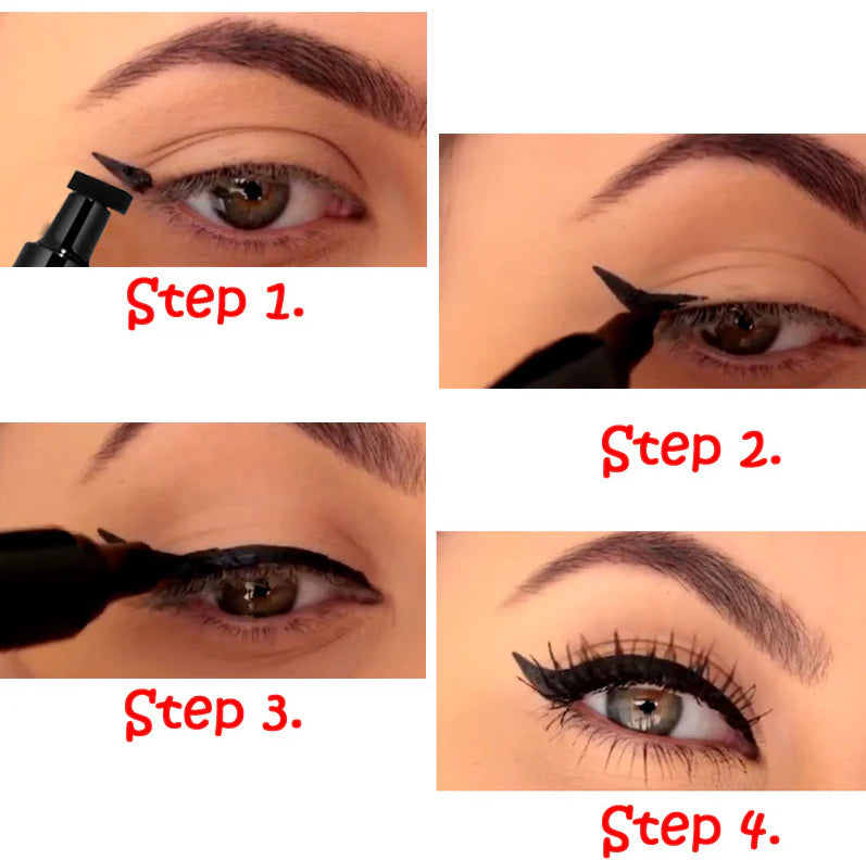 **Miss Rose Waterproof Stamp Liquid Eyeliner**