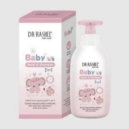 **Dr.Rashel Baby 2-in-1 Wash & Shampoo 500ml DRL-1799**