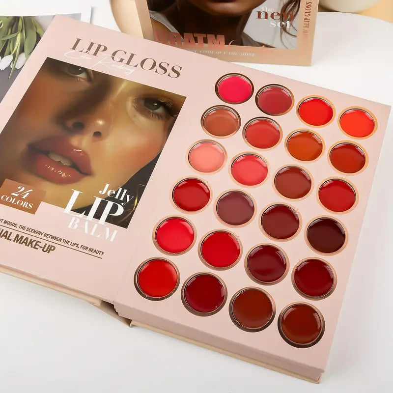 URATM 5 Pages All-in-One Makeup Book Palette | Eyeshadow & Lip Gloss