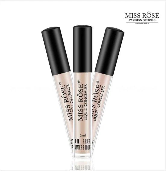 MISS ROSE Oil Free Waterproof Liquid Concealer 5ml