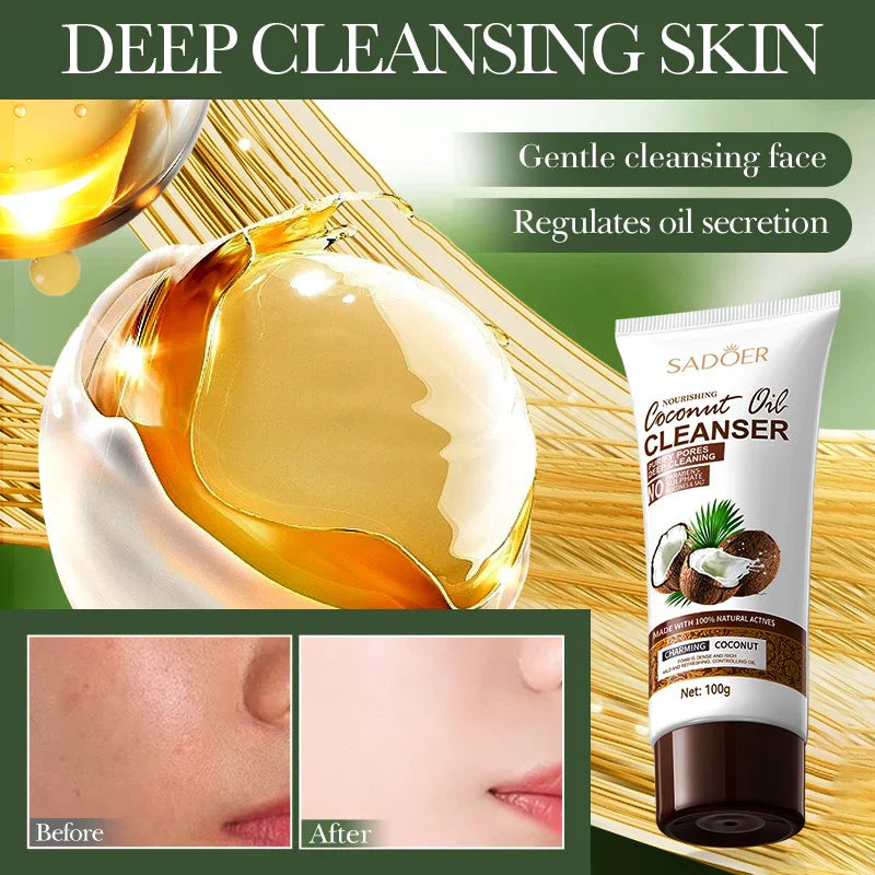 **SADOER SD42828 Coconut Oil Brightening Face Wash**
