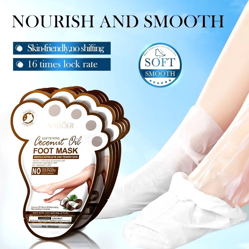 **SADOER Coconut Oil Hand & Foot Mask Set**