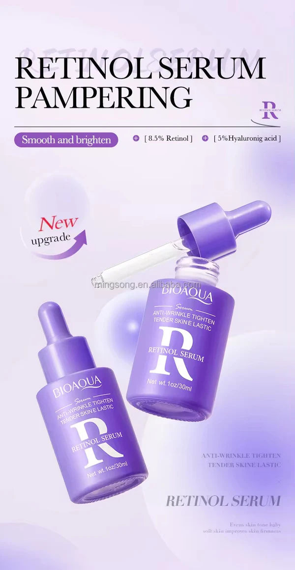 **BIOAQUA BQY00751 Retinol Anti-Wrinkle Facial Serum 30ml**