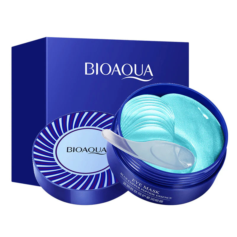 **BIOAQUA Blue Copper Peptide Hydrogel Eye Mask (60PCS)**