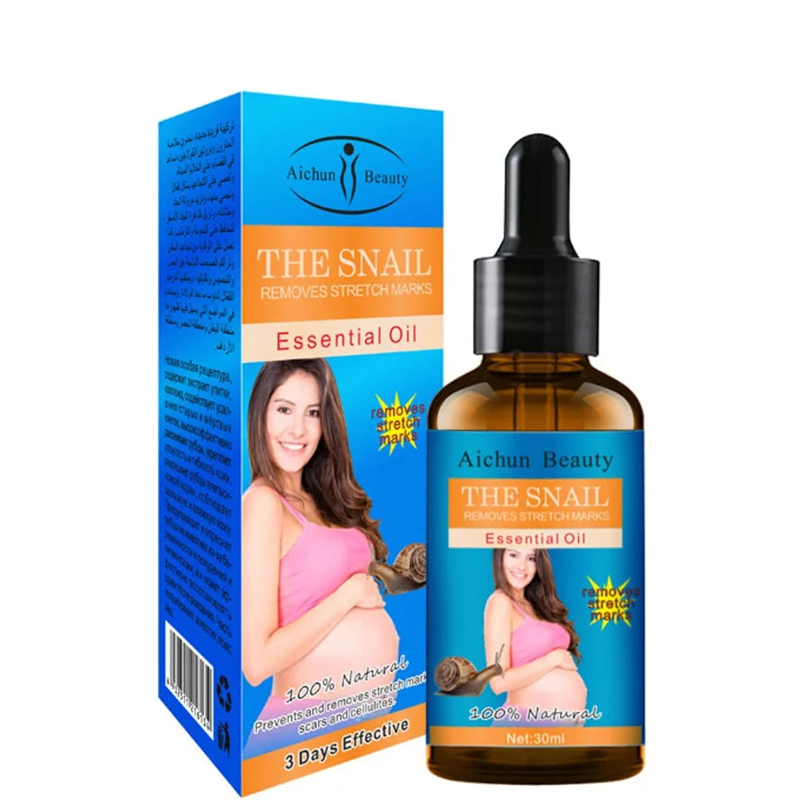 **Aichun Beauty Snail Stretch Mark Essential Oil**