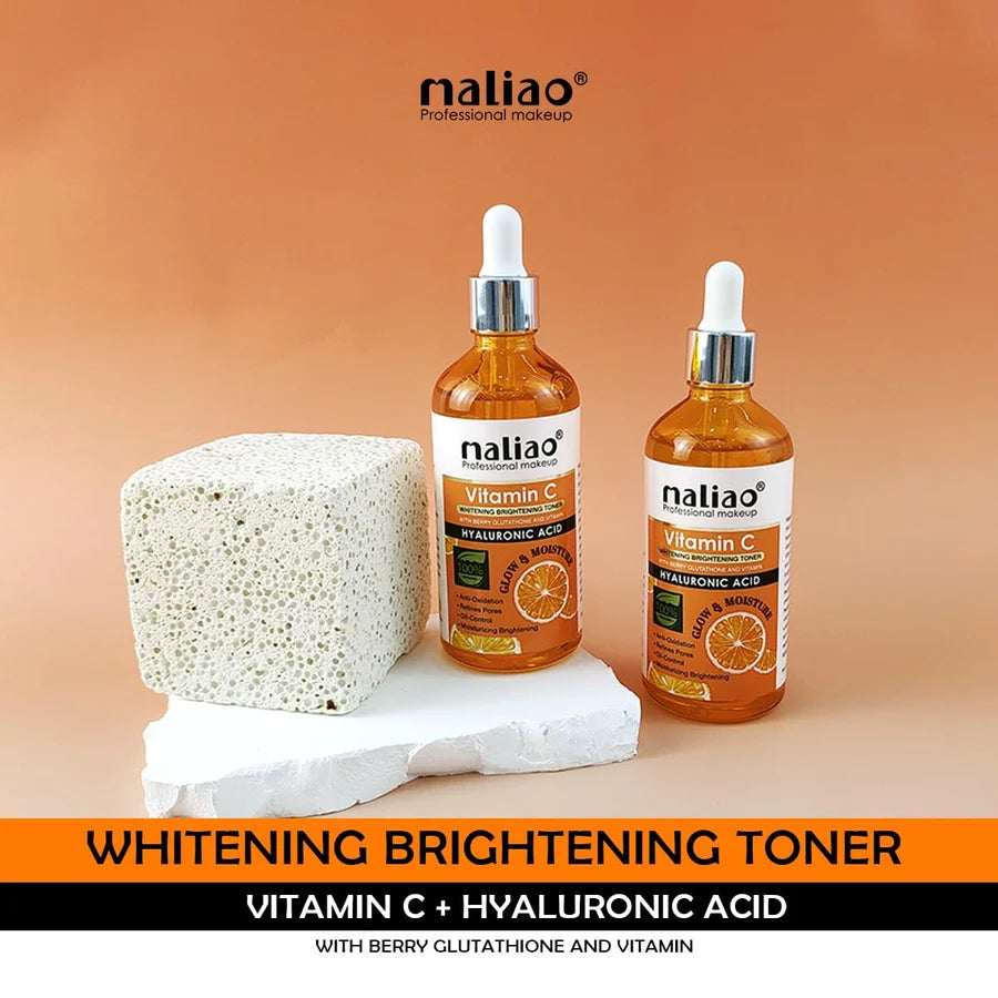 **Maliao Vitamin C Brightening Toner with Glutathione & Hyaluronic Acid**