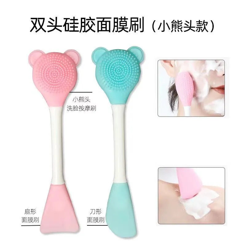 **Sweet Beauty Silicone Bear Face Cleansing Brush**