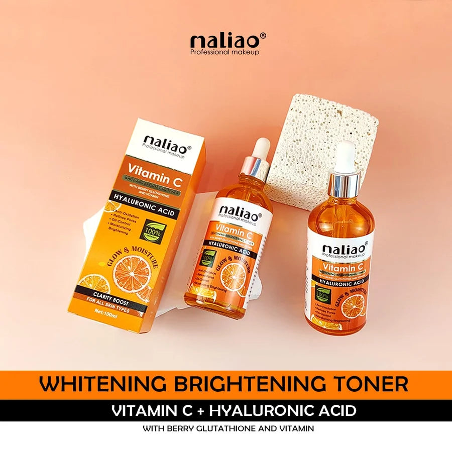 **Maliao Vitamin C Brightening Toner with Glutathione & Hyaluronic Acid**