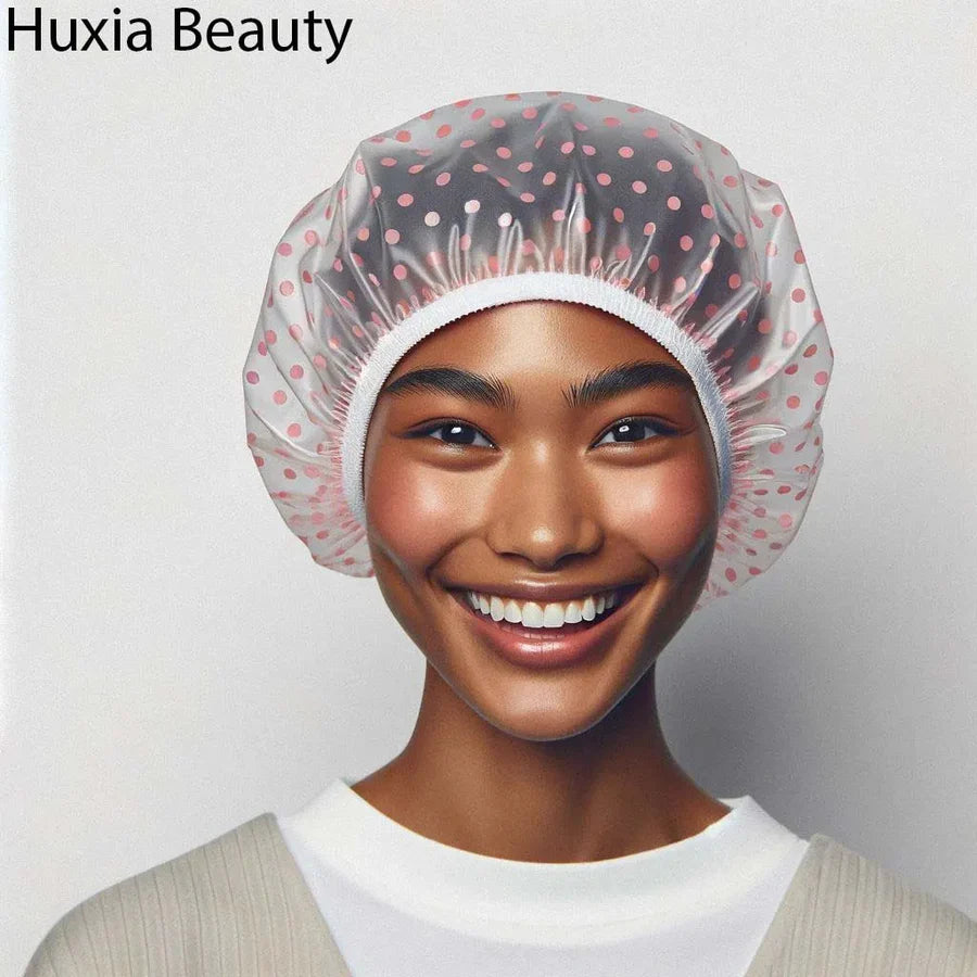 **Cute Fashion Waterproof Shower Cap**