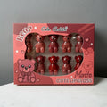 Color Castle Bear Style Matte Lip Gloss 10 in 1 Pack