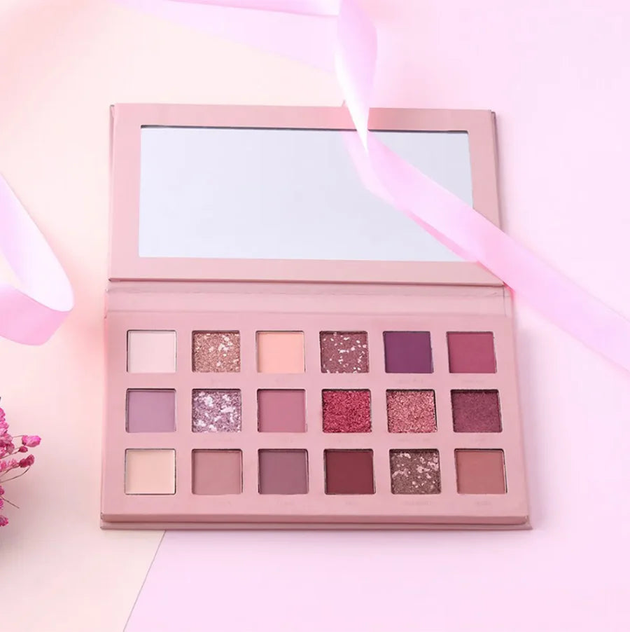 **Miss Rose 18 Color Nude Eyeshadow Palette**