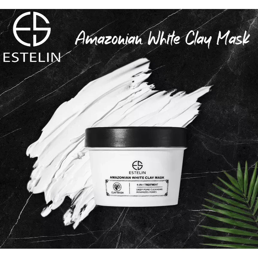 Estelin Amazonian White Clay Mask 4-in-1 Treatment 100g ES0025