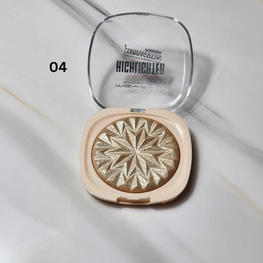 MSYAHO Terracotta Highlighter Powder YH6209 | Luminous Glow Finish