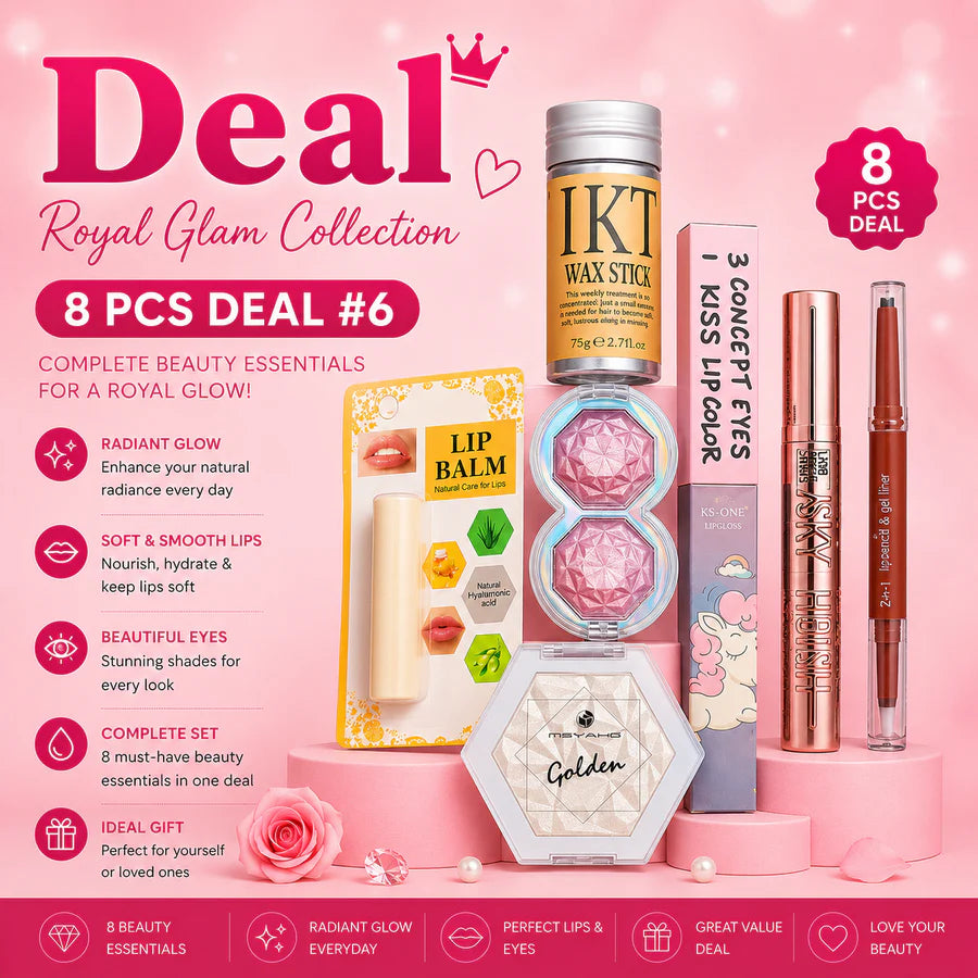 **Royal Glam Makeup Collection (8PCS) Deal #6**
