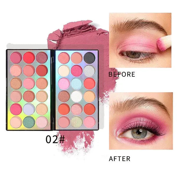 Miss Rose Make-Up 36 Color Starlight Eyeshadow Palette