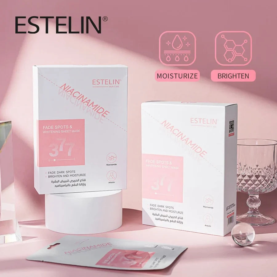 **ESTELIN Niacinamide Fade Spots Whitening Sheet Mask ES0204**