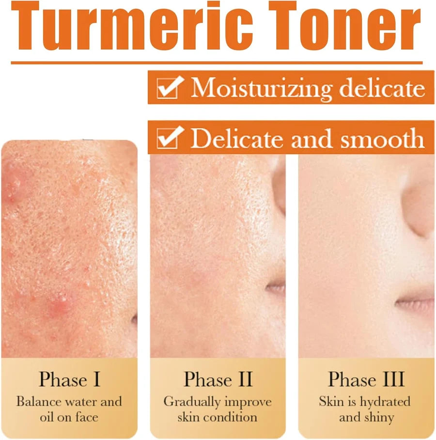 **KORMESIC Turmeric Anti-Aging Skincare Set (5PCS)**