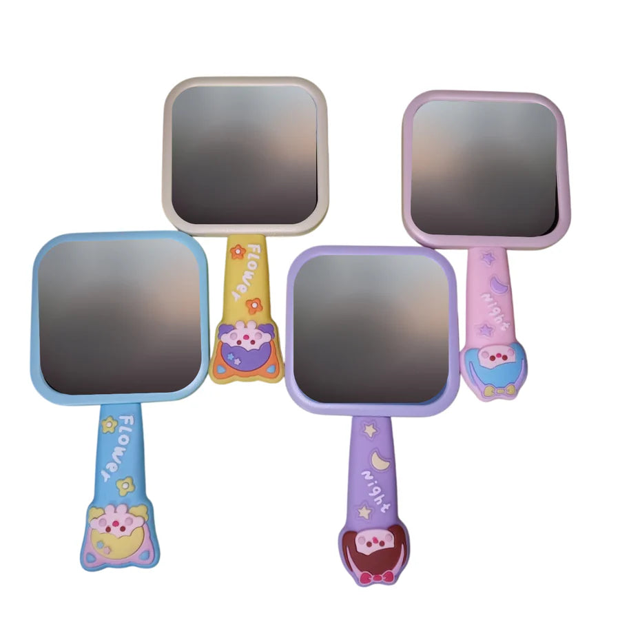 Cute Makeup Mirror – Portable Vanity Essential (Random)