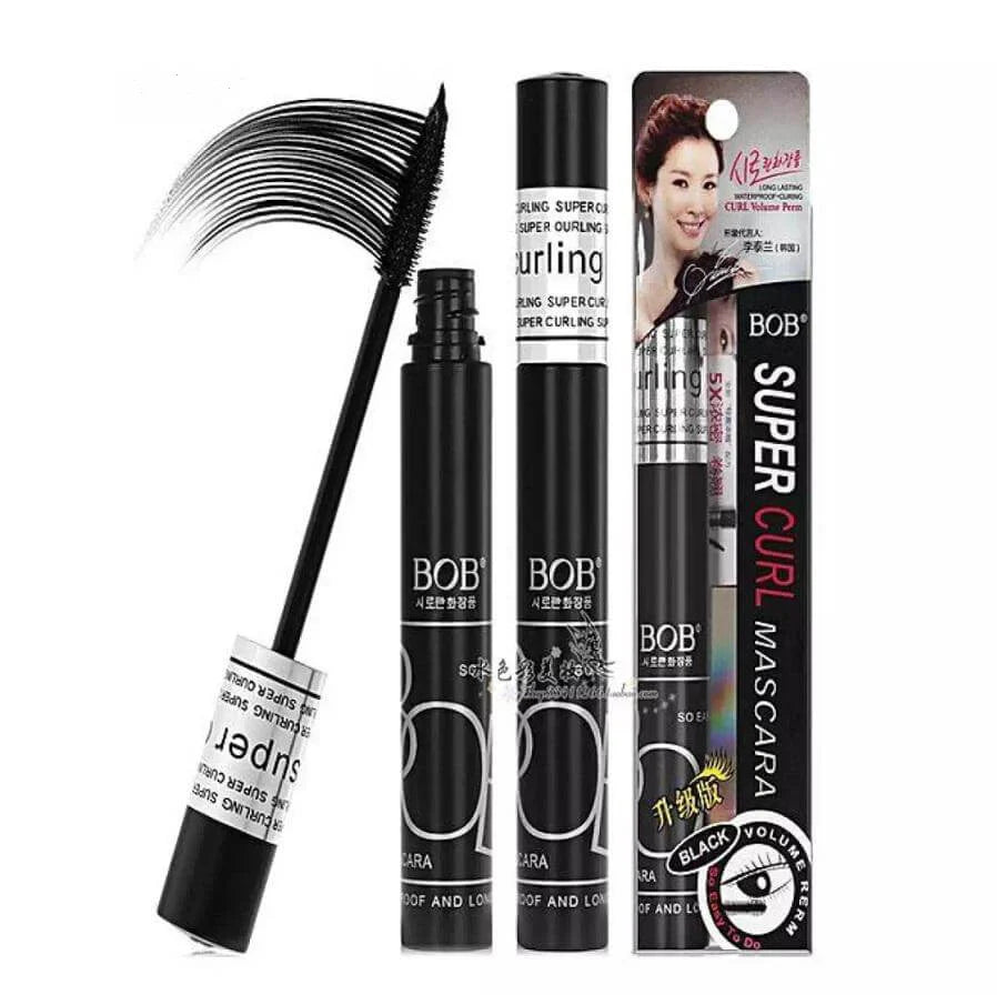**BOB Super Curl Waterproof Black Mascara**