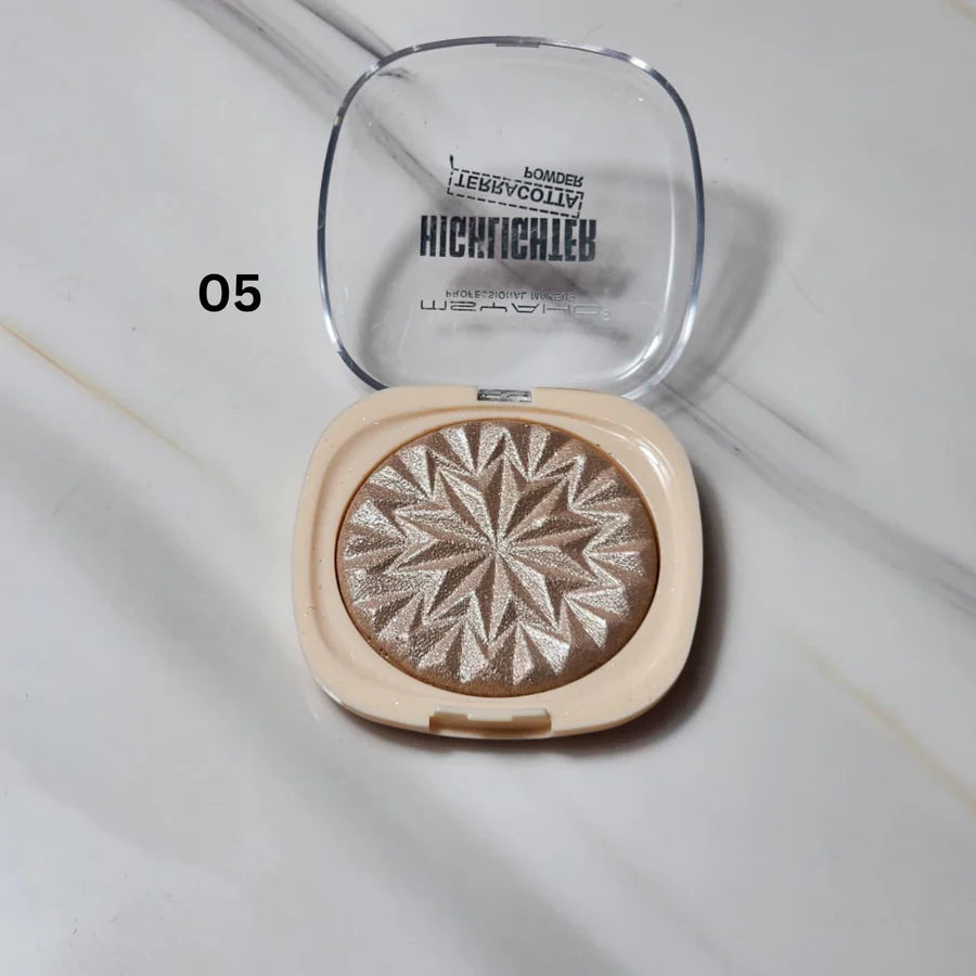 MSYAHO Terracotta Highlighter Powder YH6209 | Luminous Glow Finish
