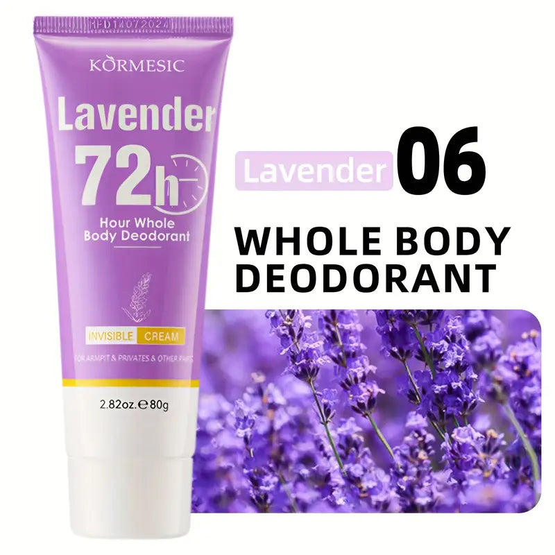 **KORMESIC Lavender & Rose Whole Body Deodorant Cream 80g**