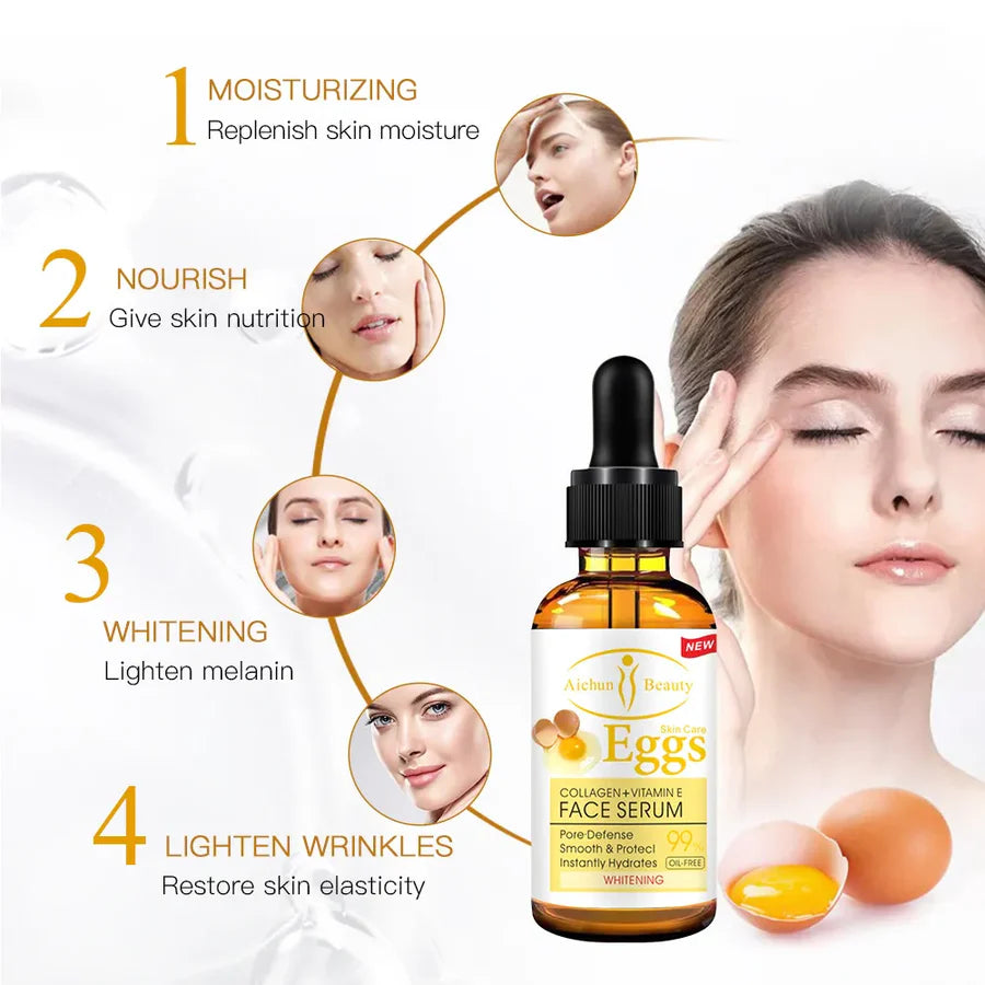 **Aichun Beauty Vitamin E Egg Extract Anti-Wrinkle Serum 30ml**