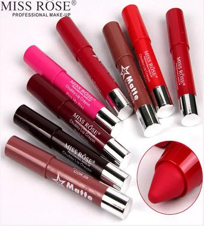 Miss Rose Makeup Lip Crayon Lipstick