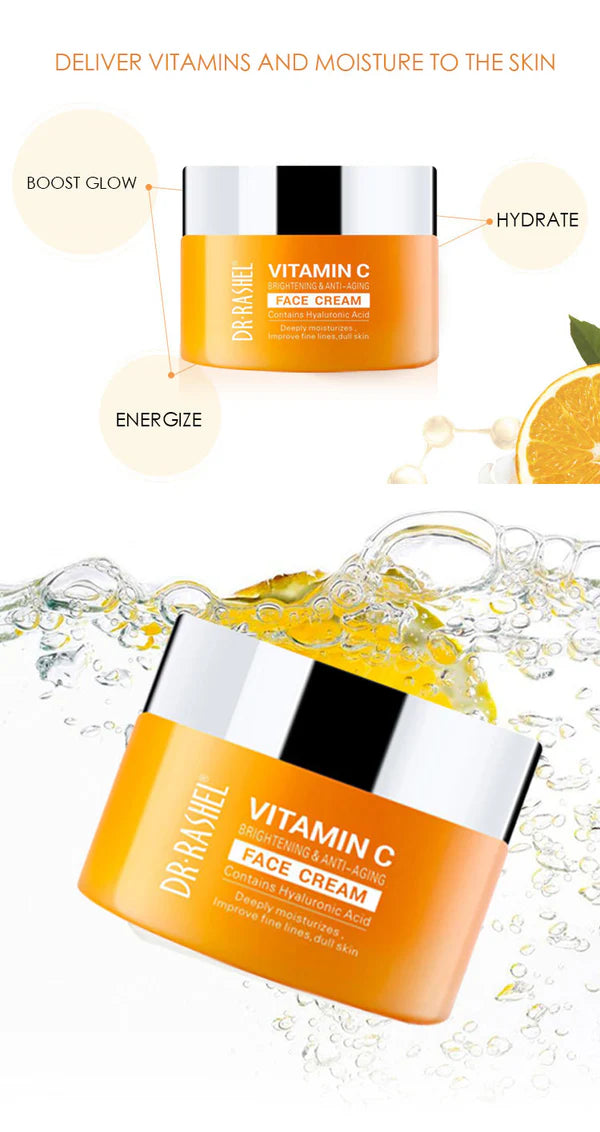 **DR.Rashel Vitamin C Moisturizing Anti-Aging Face Cream 50g**