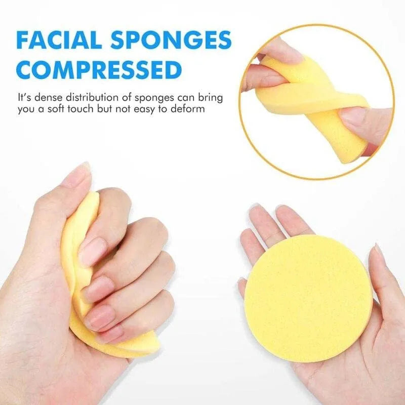 12pcs/6pcs Soft Cleansing Sponge Puff Compressed Travel Makeup Washing Stick Maquiagem Cosmetic Puff Skin Cleanser Puffs Foundation Sponge Blender Blending Facial Makeup Sponge Cosmetic Puff Beauty Powder Puff Make Up Sponge MAGIC STICK