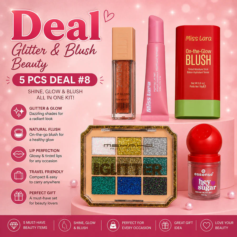 Glitter & Blush Beauty 5 pcs Deal #8