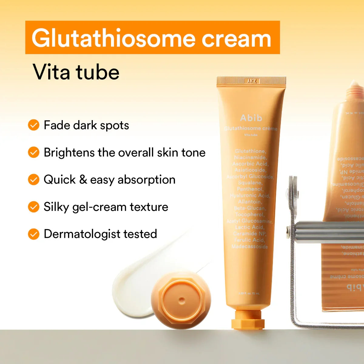 Abib - Glutathiosome Creme Vita Tube 75ml