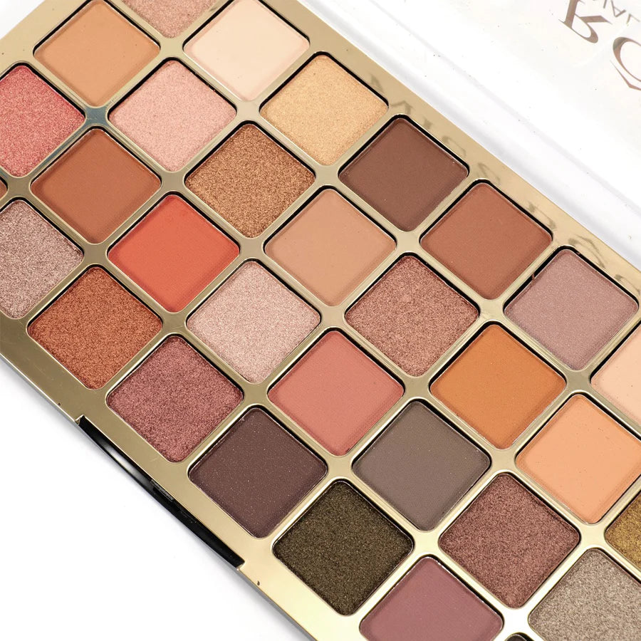 Miss Rose 32-Color Eyeshadow Palette – Matte & Shimmer Soft Glam Shades | Professional Makeup Kit
