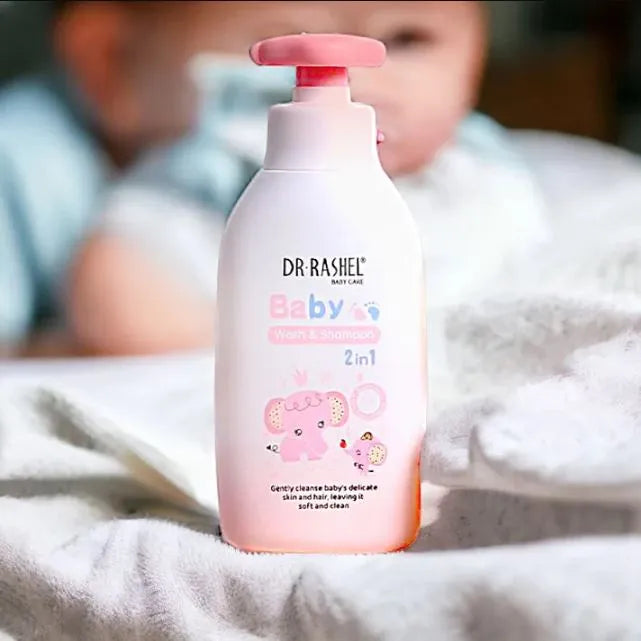 **Dr.Rashel Baby 2-in-1 Wash & Shampoo 500ml DRL-1799**