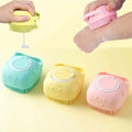 **Silicone Bath Body Brush with Soap Dispenser**