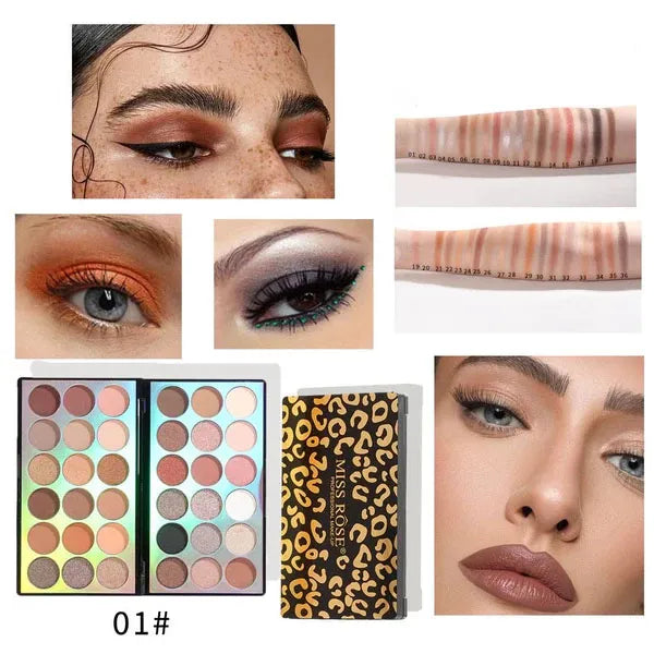 Miss Rose Make-Up 36 Color Starlight Eyeshadow Palette