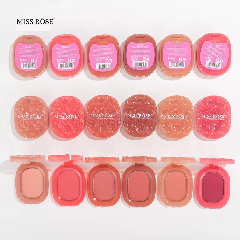 Miss Rose Velvet Glow Creamy Blush