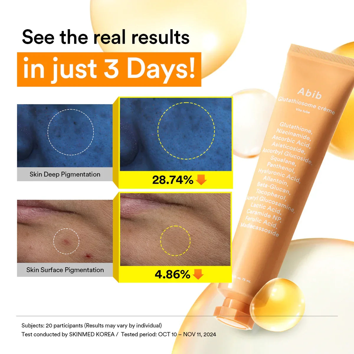 Abib - Glutathiosome Creme Vita Tube 75ml